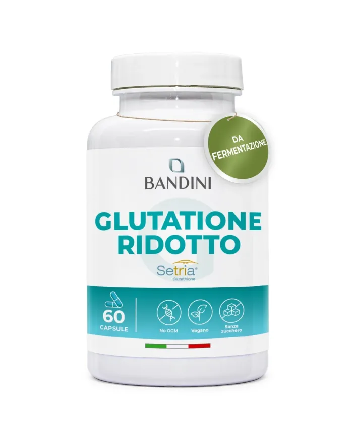 Glutatione Setria® 60 Capsule - Antiossidante Fegato & Anti Age
