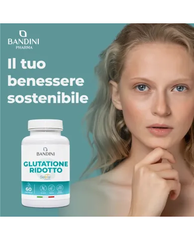 Glutatione Setria® 60 Capsule - Antiossidante Fegato & Anti Age