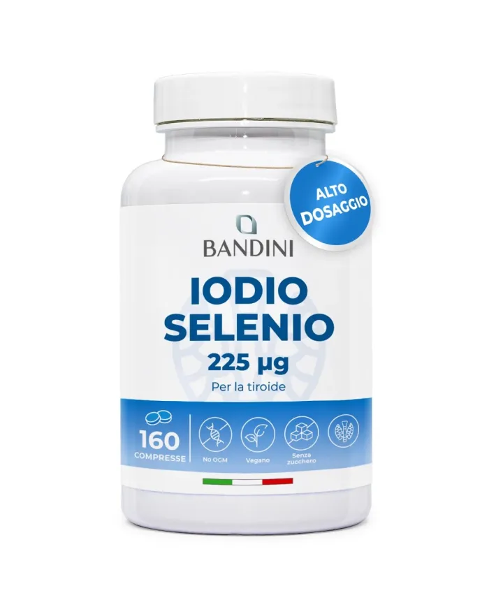 Iodio + Selenio 160 compresse ad alto assorbimento e dosaggio