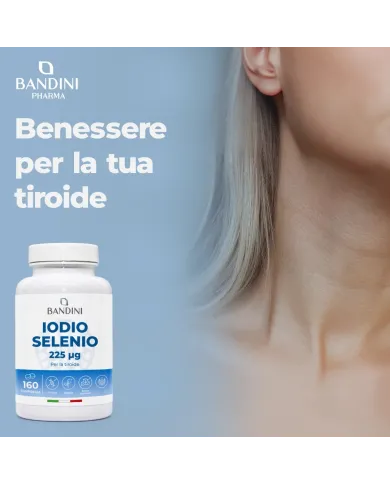 Iodio + Selenio 160 compresse ad alto assorbimento e dosaggio
