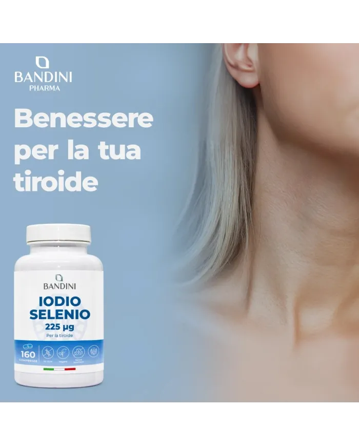 Iodine + Selenium 160 high-dose tablets for the thyroid