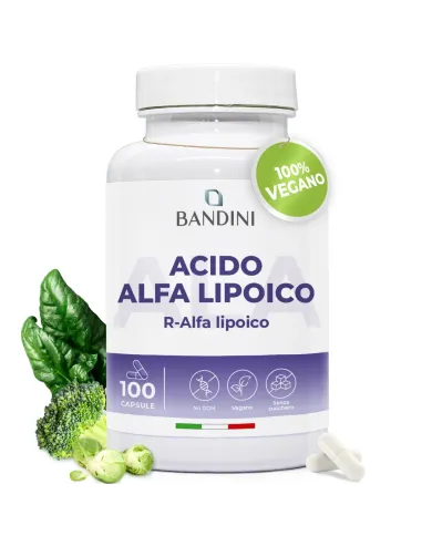 Alpha lipoic acid | 100 capsules | Antioxidant anti inflammatory
