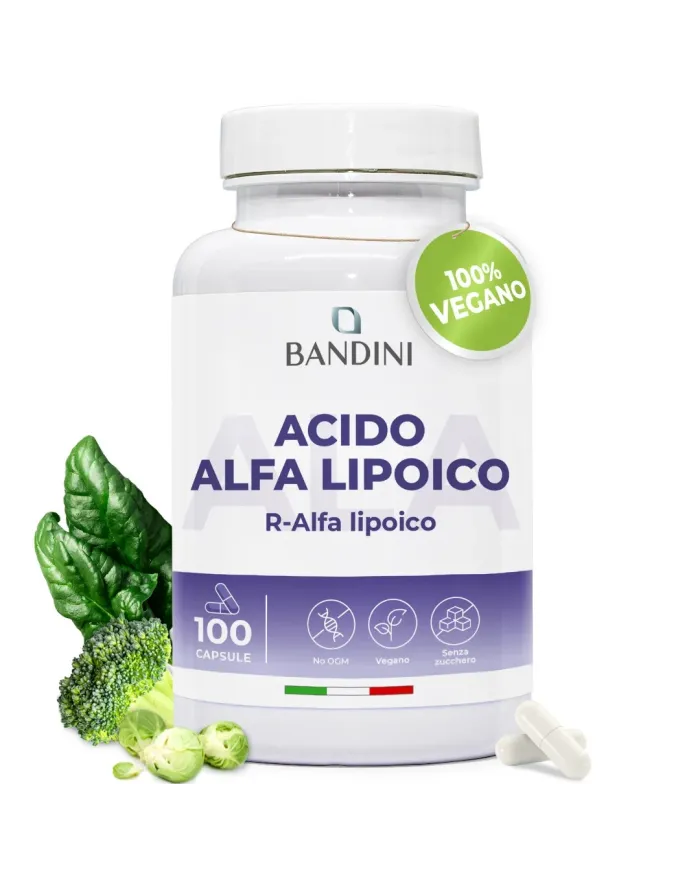 Acido Alfa Lipoico 100 capsule | Antiossidante naturale