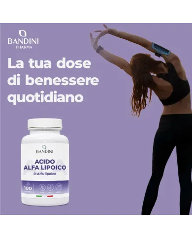Acido Alfa Lipoico 100 capsule | Antiossidante naturale