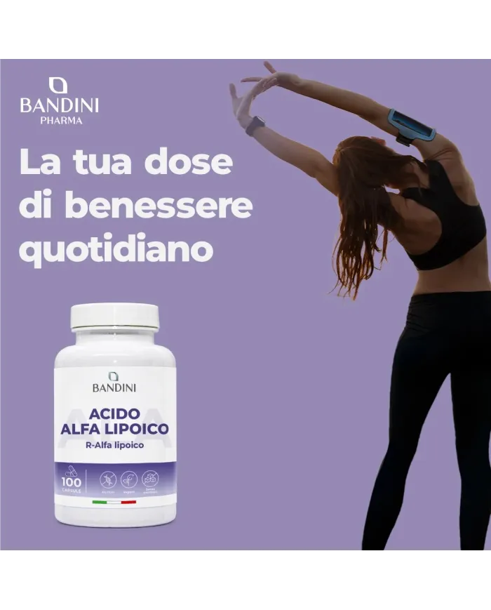 Acido Alfa Lipoico 100 capsule | Antiossidante naturale