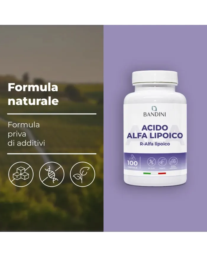 Acido Alfa Lipoico 100 capsule | Antiossidante naturale