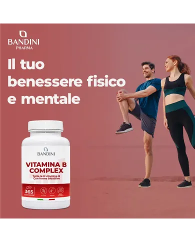 Vitamina B Complex 365 compresse 100% vegano & No OGM