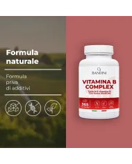 Vitamina B Complex 365 compresse 100% vegano & No OGM