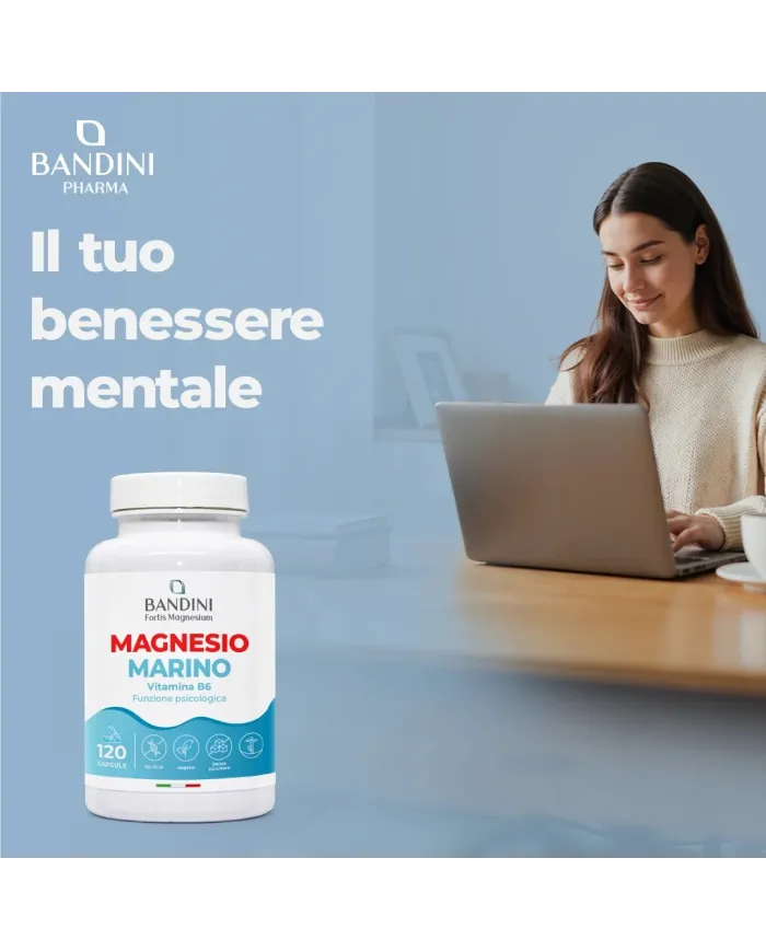 Magnesio Marino - Combatte la stanchezza e riduce lo stress