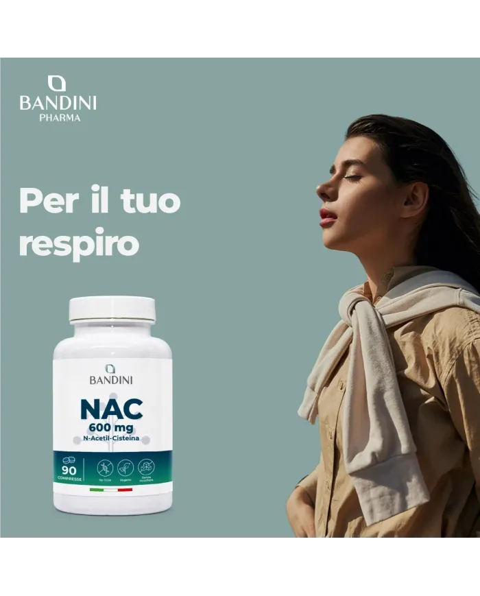 NAC N-Acetil-Cisteina 90 compresse - Rinforza difese immunitarie