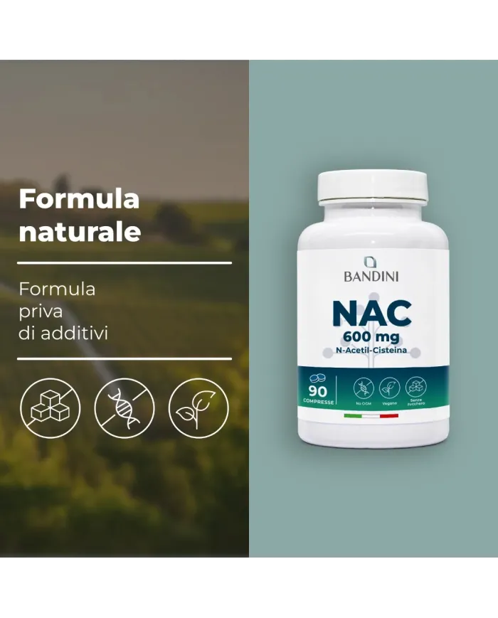NAC N-Acetil-Cisteina 90 compresse - Rinforza difese immunitarie