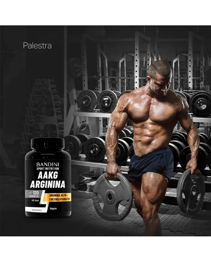 AAKG Arginine -120 Tablets - Powerful pre-workout for athletes