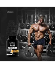 AAKG -120 Compresse - Pre workout potente per sportivi adulti