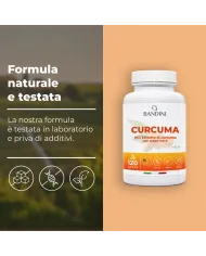 Turmeric 120 capsules - Anti-inflammatory, menstrual & joint pain
