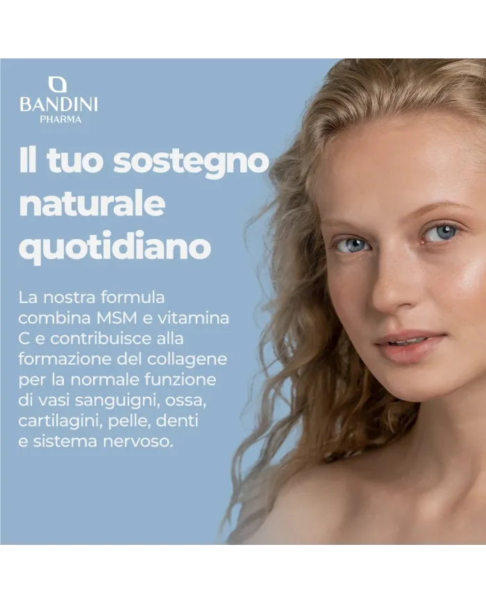 MSM 200 Compresse - Crescita dei capelli & Pelle ed Unghie sane