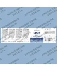 MSM 200 Compresse - Crescita dei capelli & Pelle ed Unghie sane