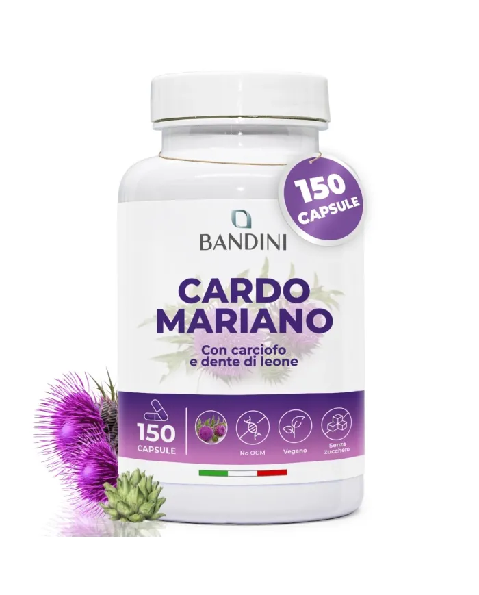 Milk Thistle 150 capsules - Healthy liver - Diuretic and digestive