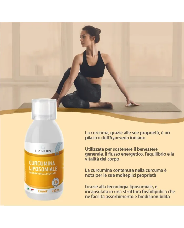 Curcumina liposomiale liquida da 250ml