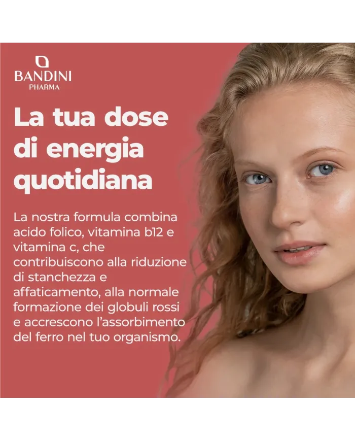 Vitamina B12 con Acido folico e Vitamina C | 400 compresse