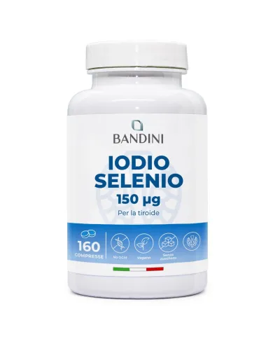 Iodio con Selenio 150 mcg compresse per la Tiroide