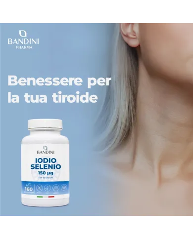 Iodine with Selenium 150 mcg tablets for the Thyroid