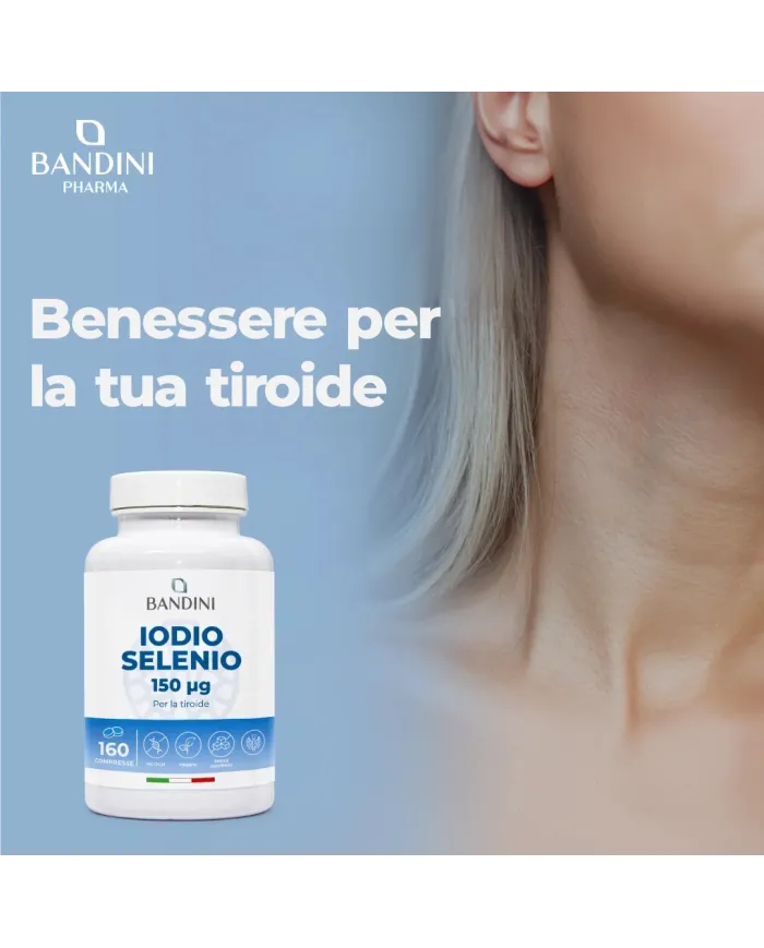 Iodio con Selenio 150 mcg compresse per la Tiroide