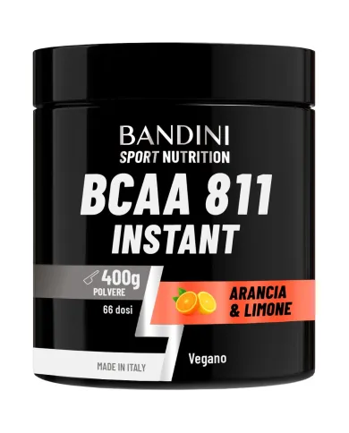 BCAA 8:1:1 in polvere da 400 g al gusto di Arancia e Limone