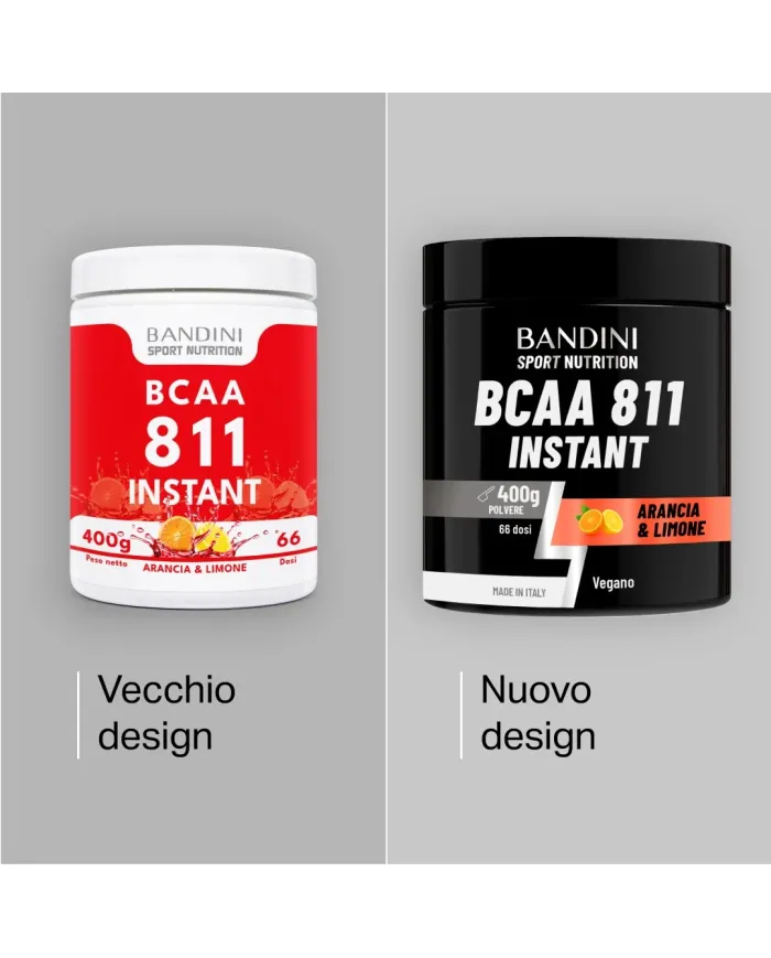 BCAA 8:1:1 in polvere da 400 g al gusto di Arancia e Limone