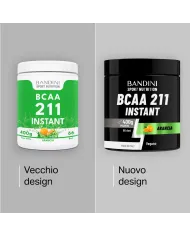BCAA 2:1:1 in polvere pura da 400 grammi al gusto di Arancia