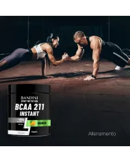 BCAA 2:1:1 in polvere pura da 400 grammi al gusto di Arancia