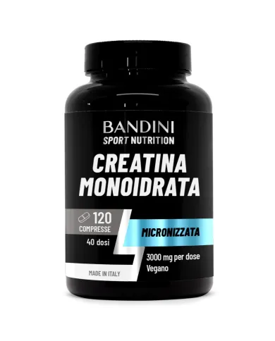 Creatina Monoidrato 120 Compresse per la palestra e per lo sport