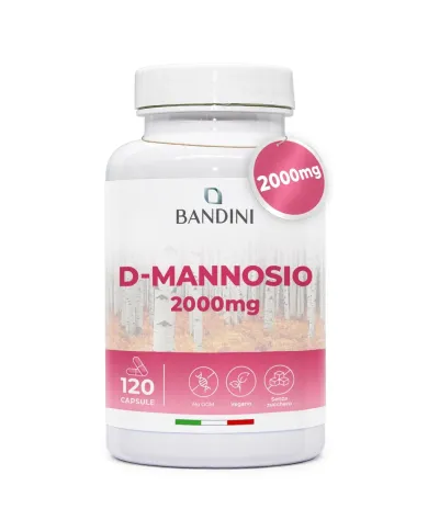 D-Mannose 120 Capsules - Against cystitis and urinary infections
