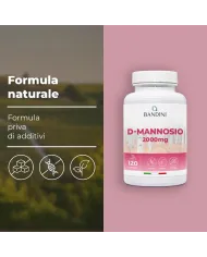 D-Mannosio 120 Capsule - Contro la cistite e le infezioni urinarie