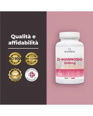 D-Mannosio 120 Capsule - Contro la cistite e le infezioni urinarie